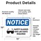 Signmission 10 in Height, 14 in Width, Vinyl Decal, Rectangle OS-2PACK-NS-D-1014-L-18158 - alternate 3